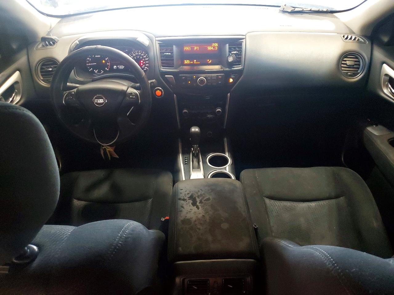 2014 Nissan Pathfinder S Gray vin: 5N1AR2MN8EC633326