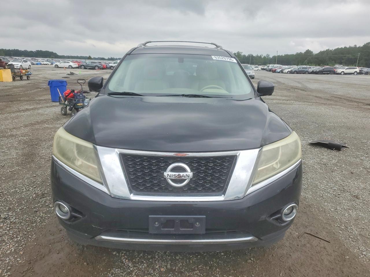 2014 Nissan Pathfinder S Черный vin: 5N1AR2MN8EC646416