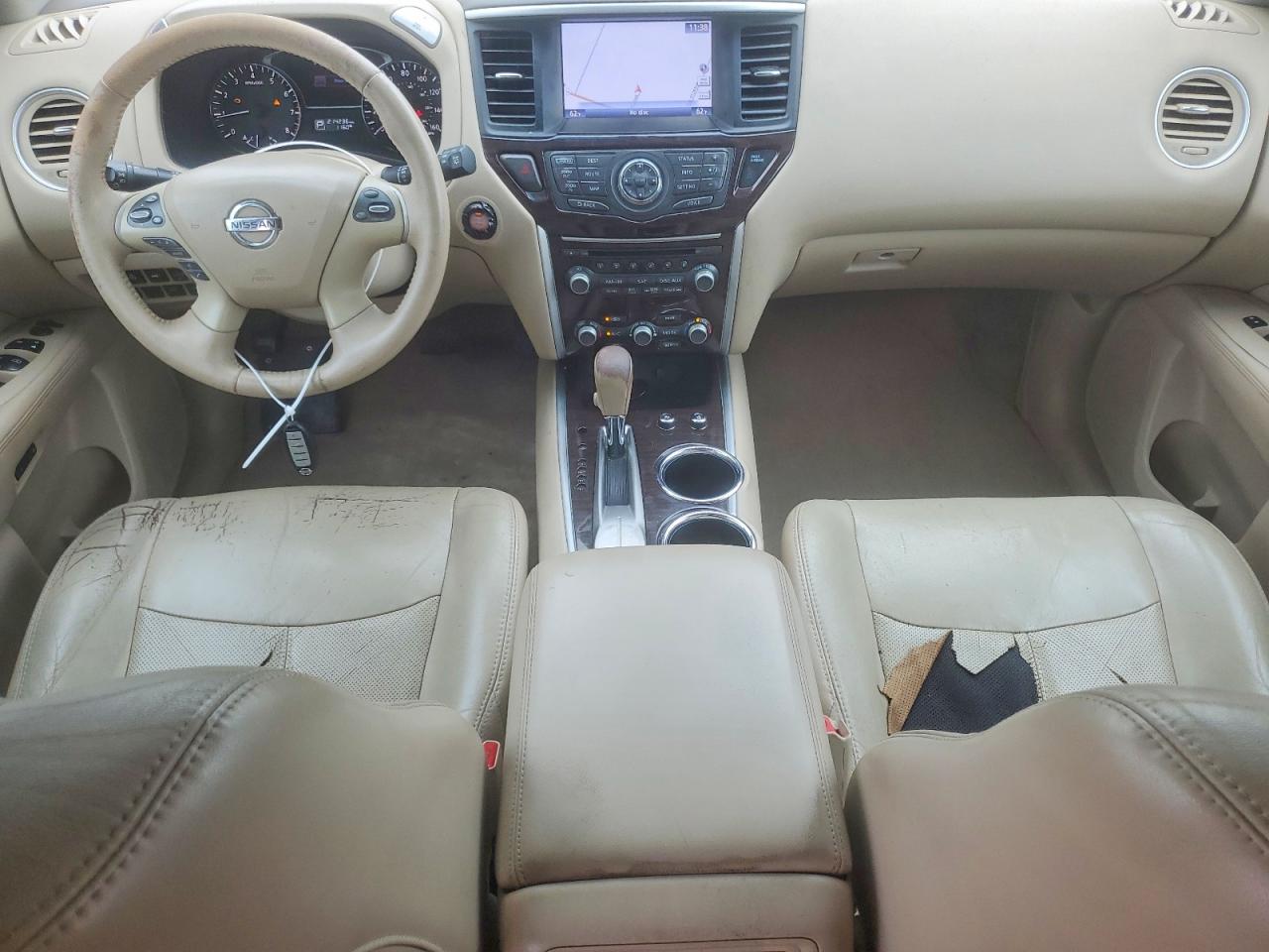 2014 Nissan Pathfinder S Черный vin: 5N1AR2MN8EC646416