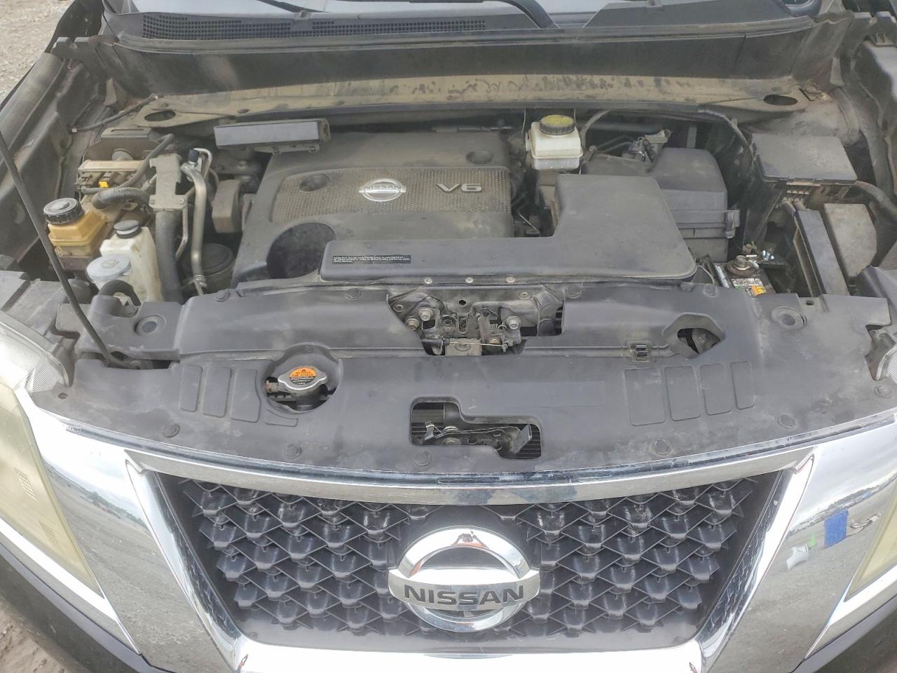2014 Nissan Pathfinder S Черный vin: 5N1AR2MN8EC646416
