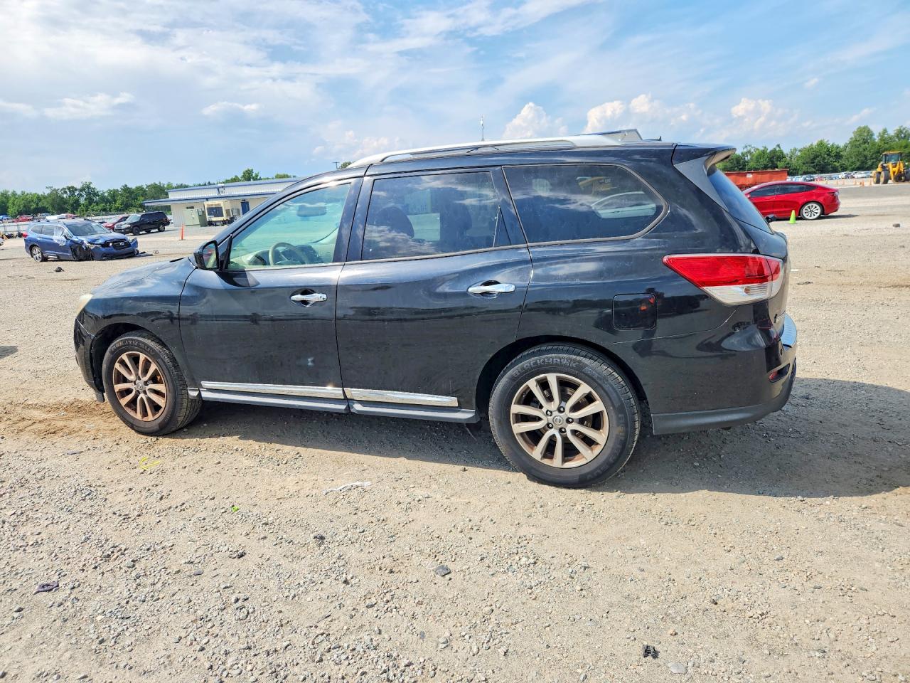 2014 Nissan Pathfinder Sl Black vin: 5N1AR2MN8EC647081