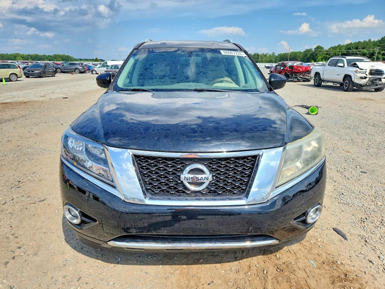 2014 Nissan Pathfinder Sl Black vin: 5N1AR2MN8EC647081