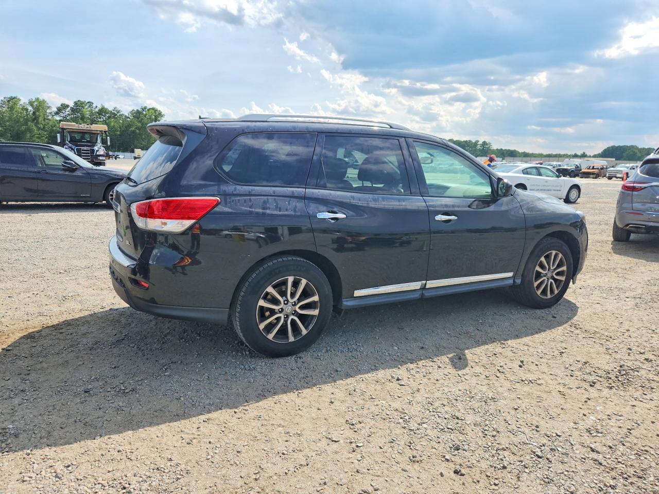 2014 Nissan Pathfinder Sl Black vin: 5N1AR2MN8EC647081