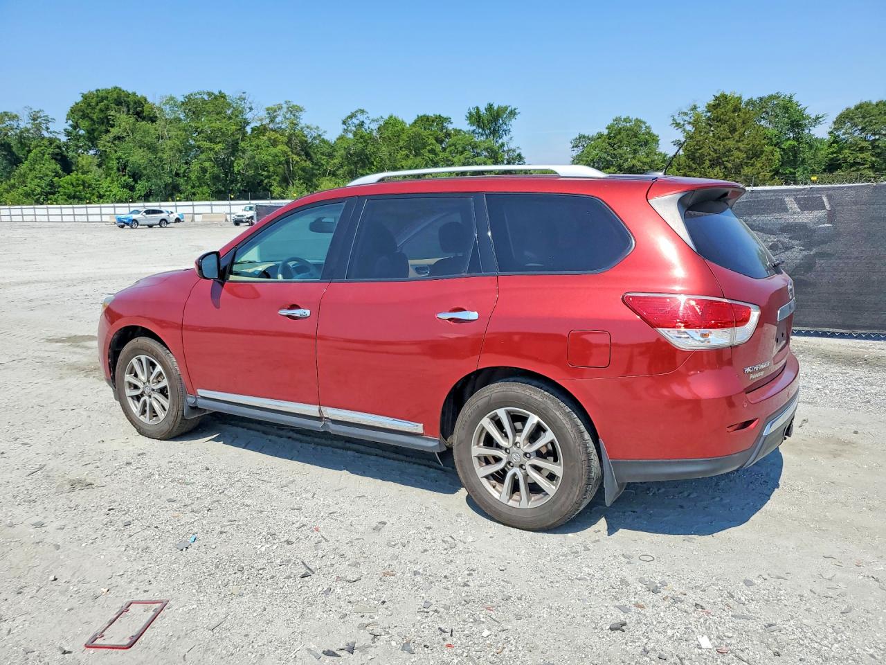 2014 Nissan Pathfinder Sl Бордовый vin: 5N1AR2MN8EC659389