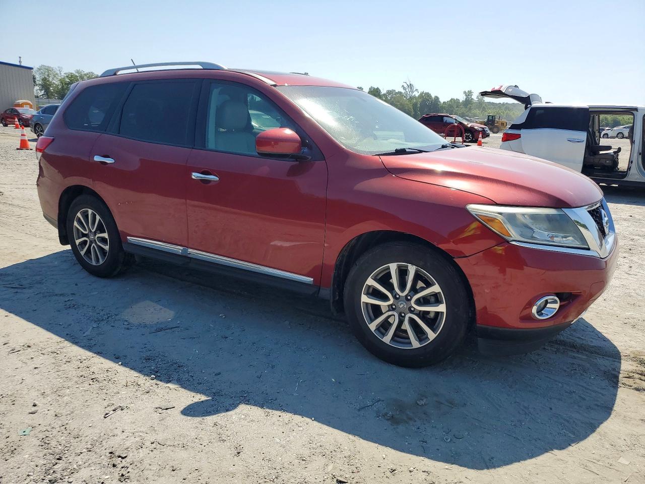 2014 Nissan Pathfinder Sl Бордовый vin: 5N1AR2MN8EC659389