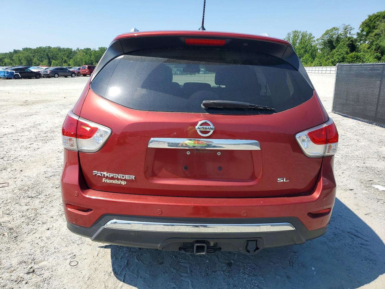 2014 Nissan Pathfinder Sl Бордовый vin: 5N1AR2MN8EC659389