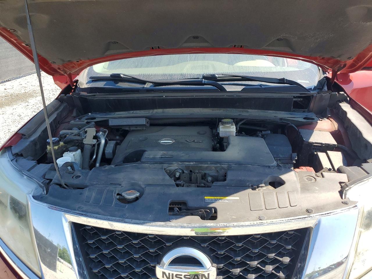 2014 Nissan Pathfinder Sl Бордовый vin: 5N1AR2MN8EC659389