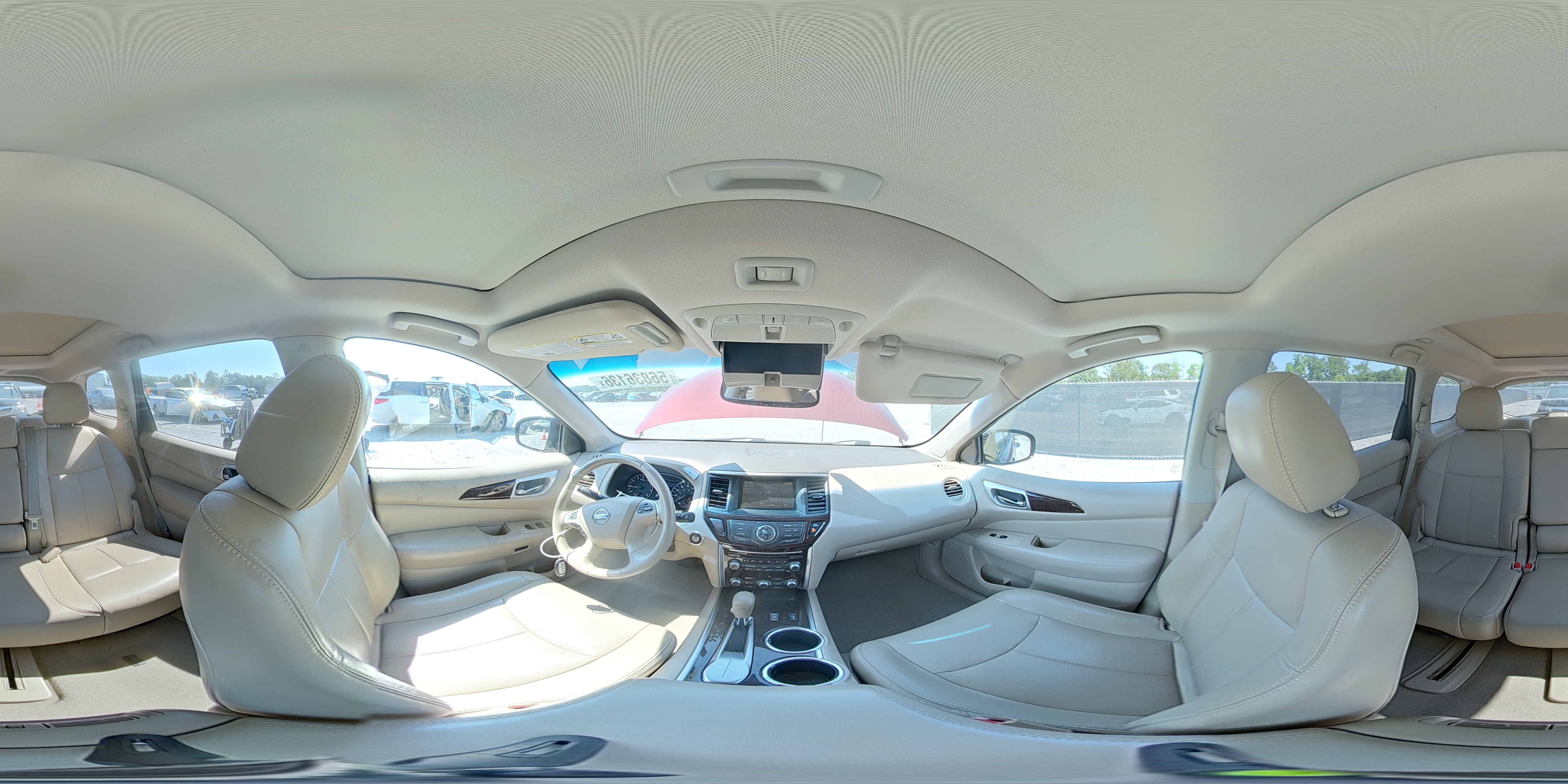 2014 Nissan Pathfinder Sl Бордовый vin: 5N1AR2MN8EC659389