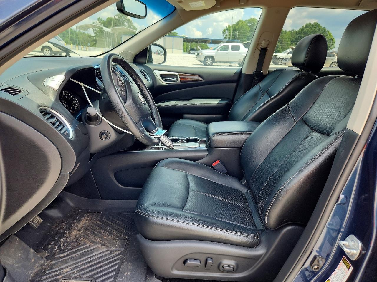 2014 Nissan Pathfinder Platinum Blue vin: 5N1AR2MN8EC678413