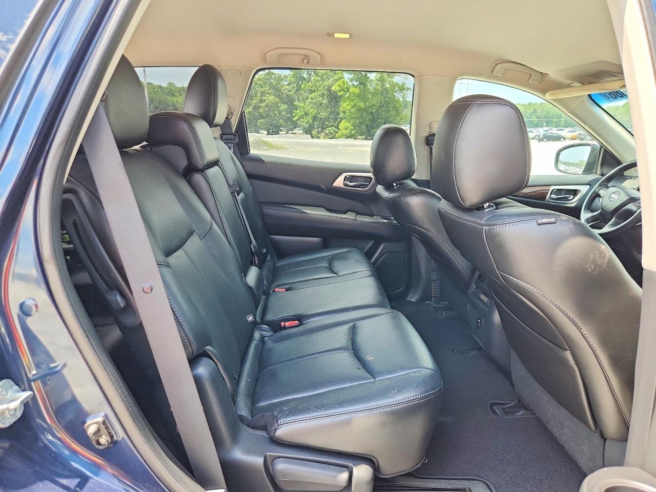 2014 Nissan Pathfinder Platinum Blue vin: 5N1AR2MN8EC678413