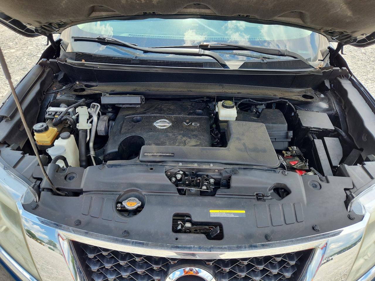 2014 Nissan Pathfinder Platinum Blue vin: 5N1AR2MN8EC678413