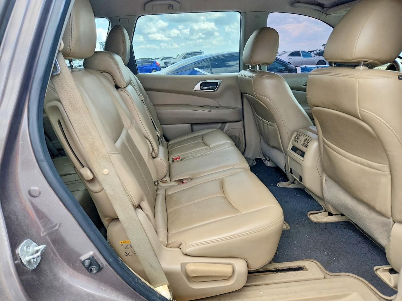 2014 Nissan Pathfinder Sl Серый vin: 5N1AR2MN8EC700801