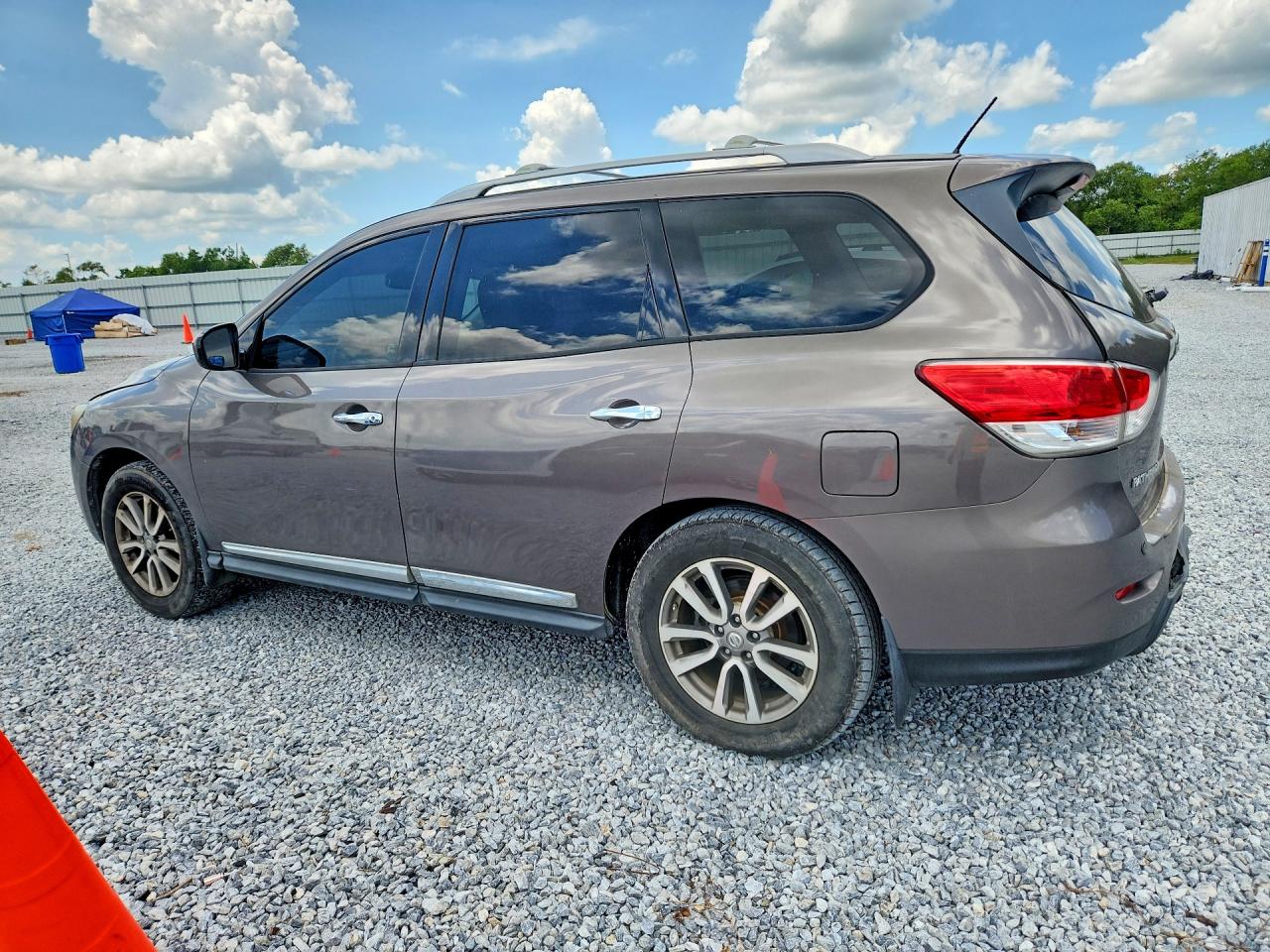 2014 Nissan Pathfinder Sl Серый vin: 5N1AR2MN8EC700801