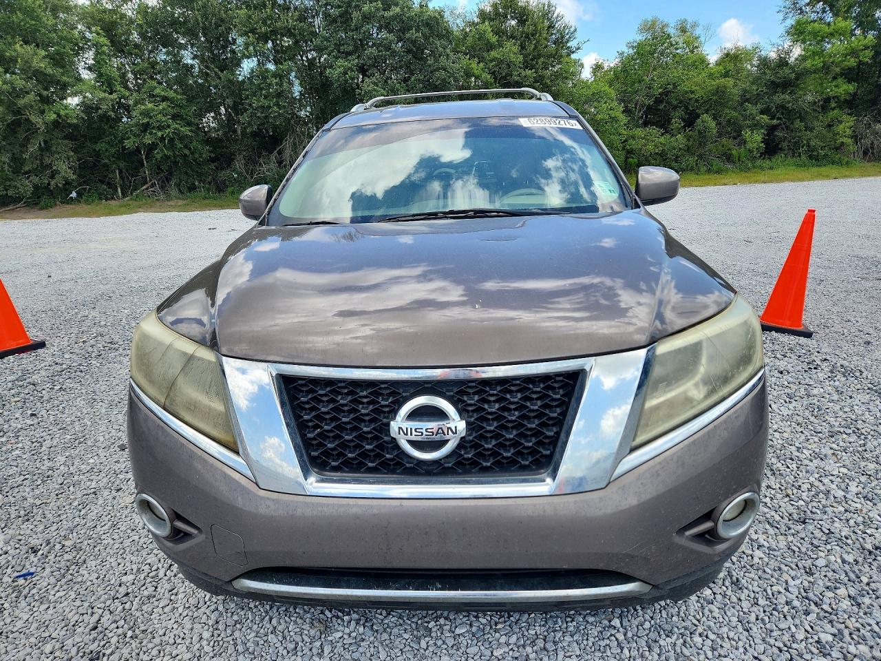 2014 Nissan Pathfinder Sl Серый vin: 5N1AR2MN8EC700801
