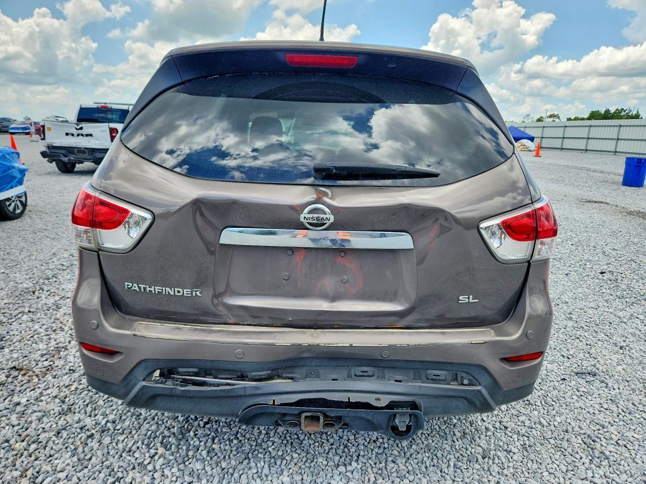 2014 Nissan Pathfinder Sl Серый vin: 5N1AR2MN8EC700801