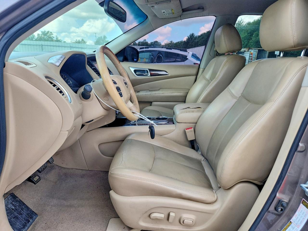 2014 Nissan Pathfinder Sl Серый vin: 5N1AR2MN8EC700801
