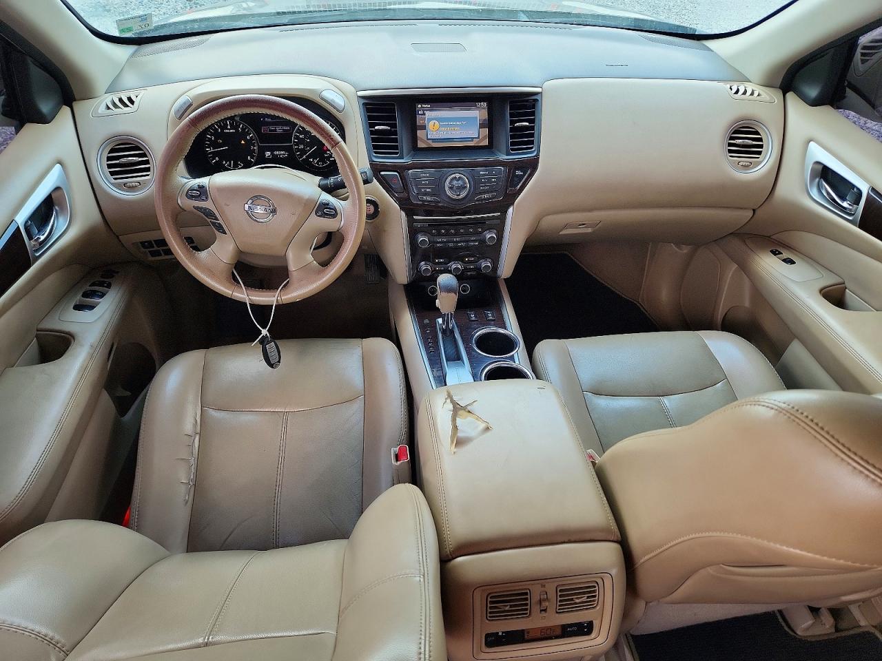 2014 Nissan Pathfinder Sl Серый vin: 5N1AR2MN8EC700801