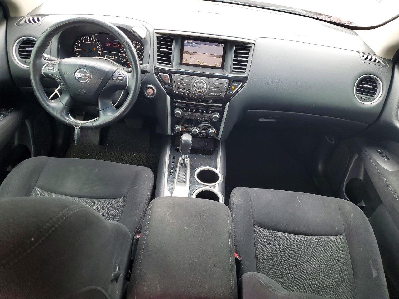 2015 Nissan Pathfinder Sv Burgundy vin: 5N1AR2MN8FC606208