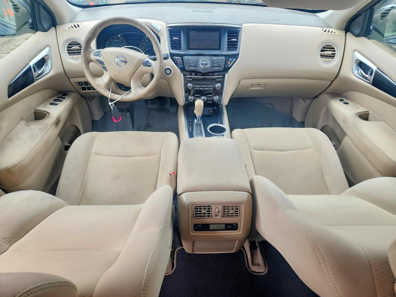 2015 Nissan Pathfinder S Blue vin: 5N1AR2MN8FC618438