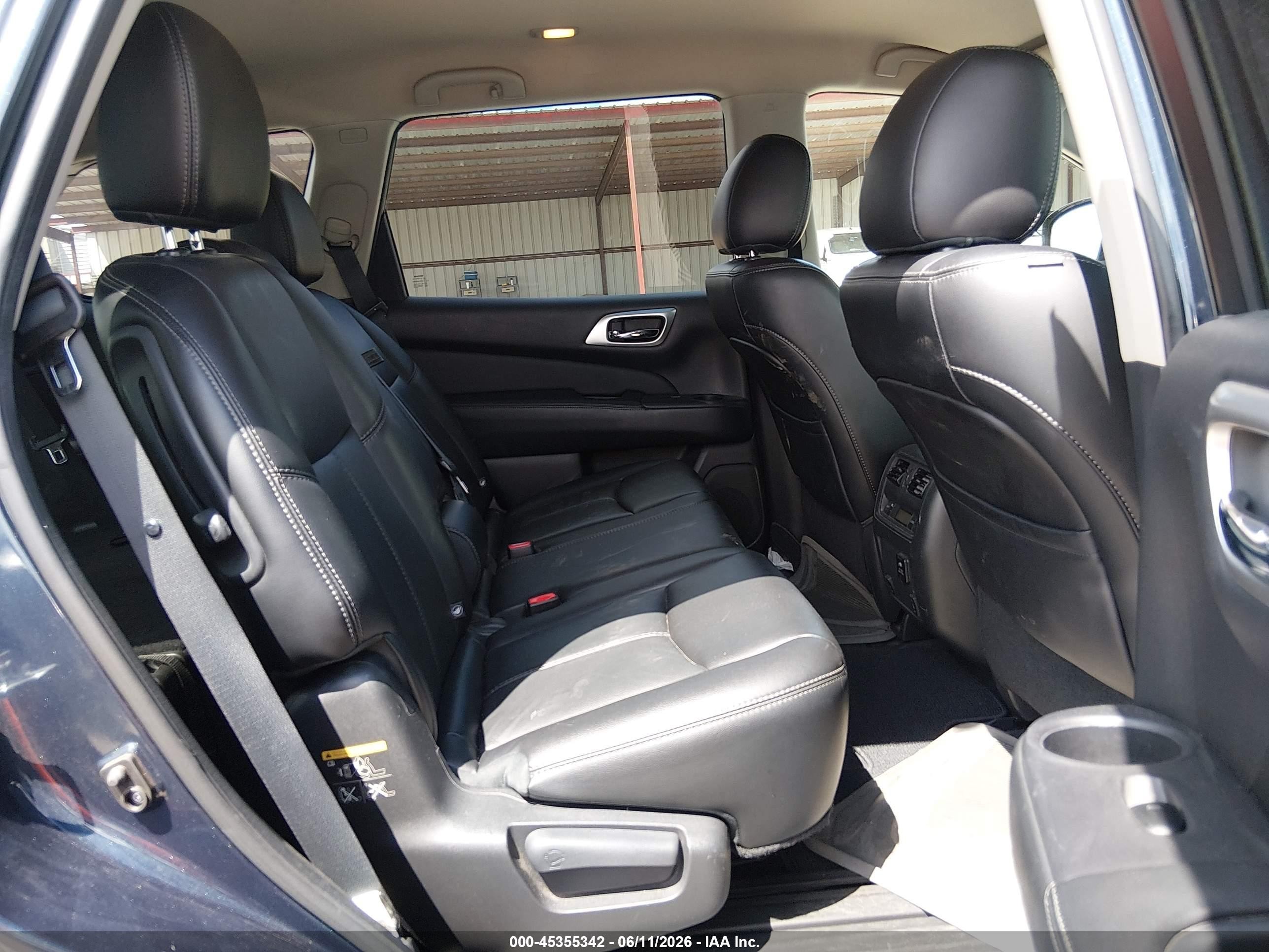 2015 Nissan Pathfinder Platinum/s/sl/sv Blue vin: 5N1AR2MN8FC654274