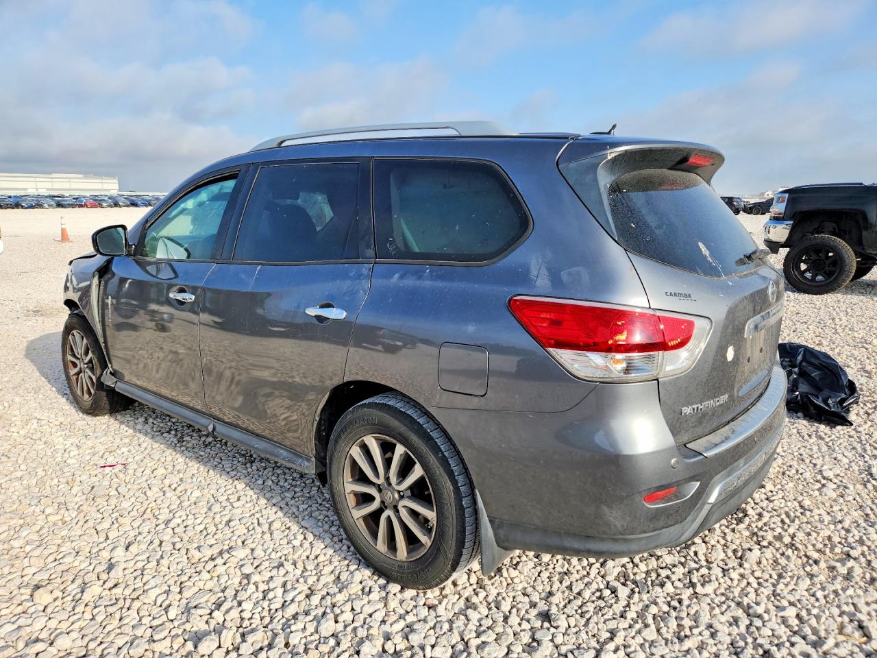 2015 Nissan Pathfinder Sv Gray vin: 5N1AR2MN8FC660351