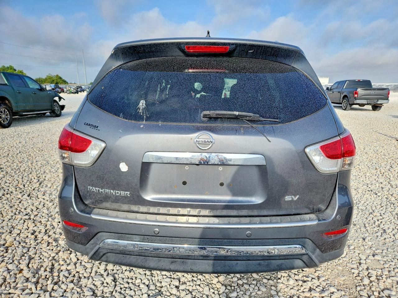2015 Nissan Pathfinder Sv Gray vin: 5N1AR2MN8FC660351