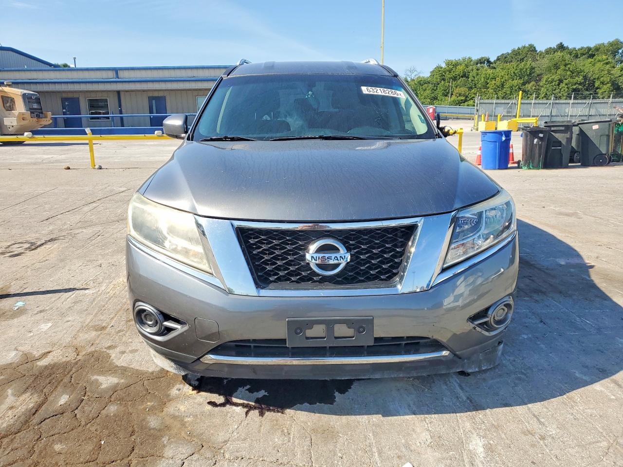 2015 Nissan Pathfinder S Gray vin: 5N1AR2MN8FC668112