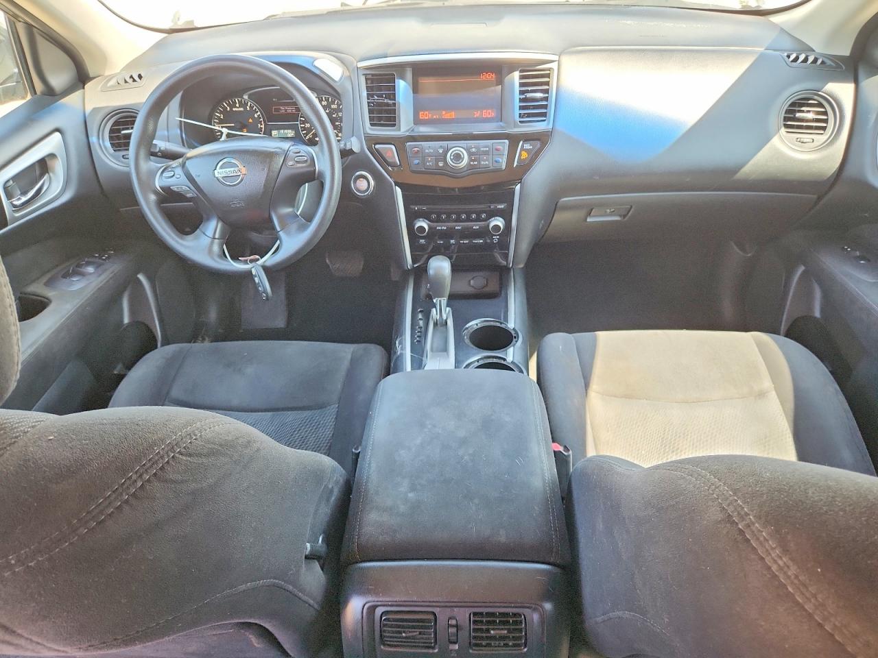2015 Nissan Pathfinder S Белый vin: 5N1AR2MN8FC701707