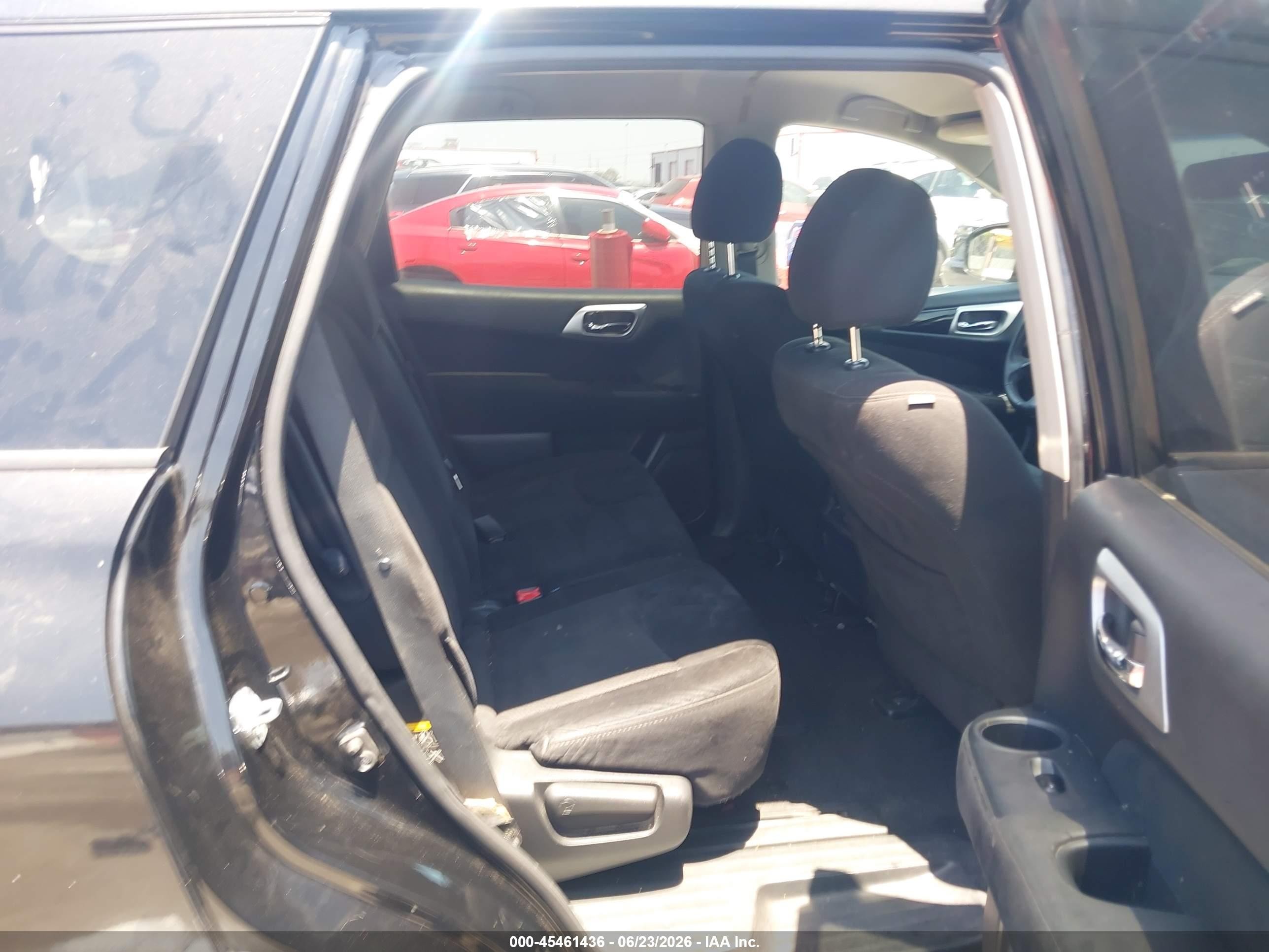 2015 Nissan Pathfinder Sv Black vin: 5N1AR2MN8FC718281