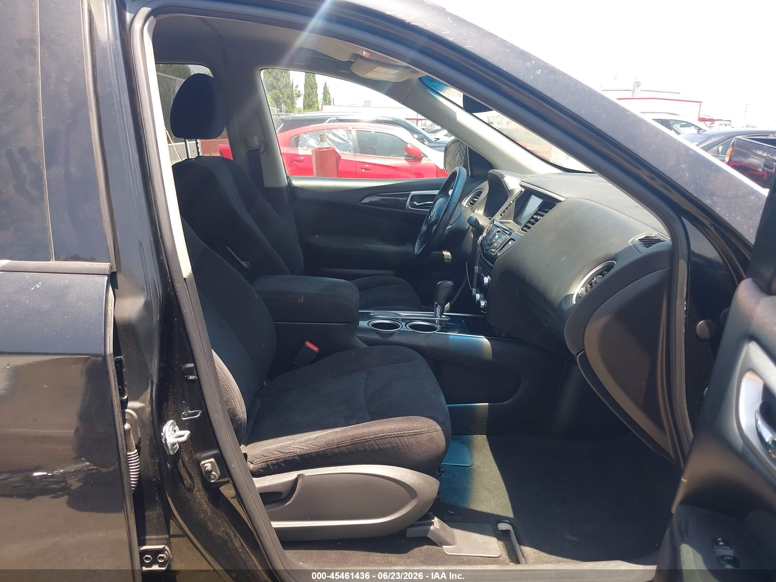 2015 Nissan Pathfinder Sv Black vin: 5N1AR2MN8FC718281