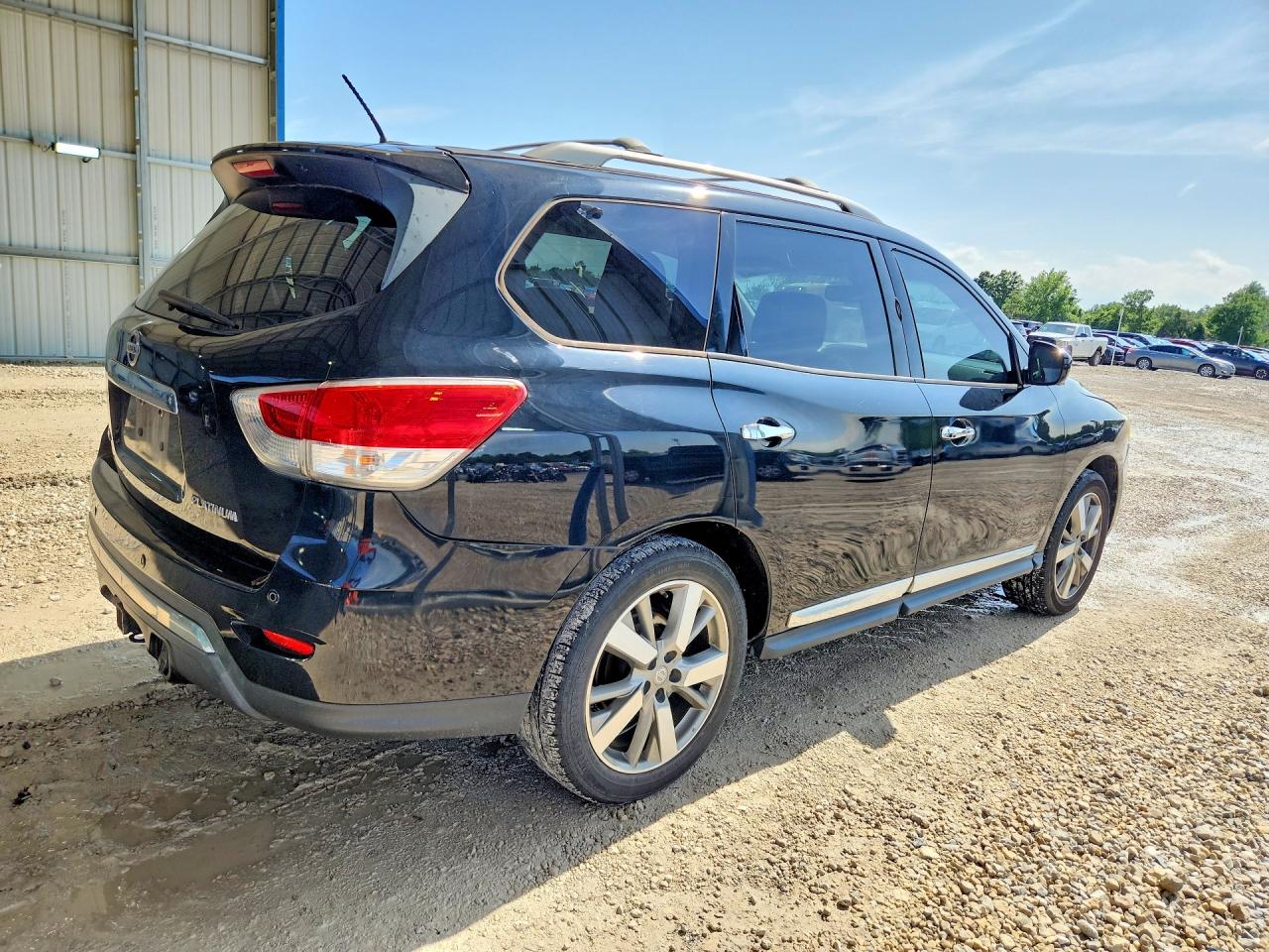 2013 Nissan Pathfinder S Black vin: 5N1AR2MN9DC608837