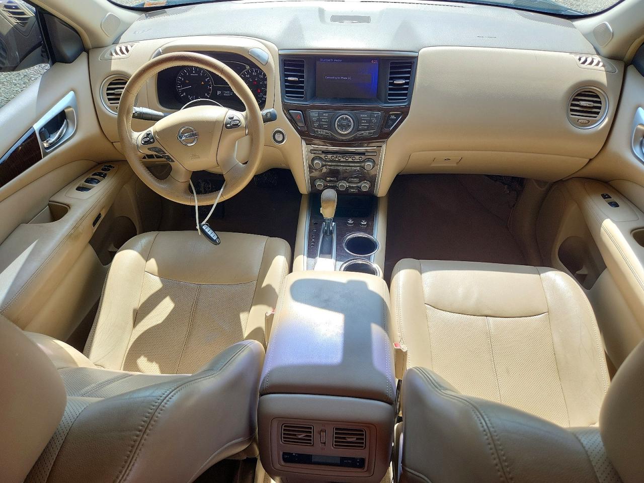 2013 Nissan Pathfinder S Black vin: 5N1AR2MN9DC608837