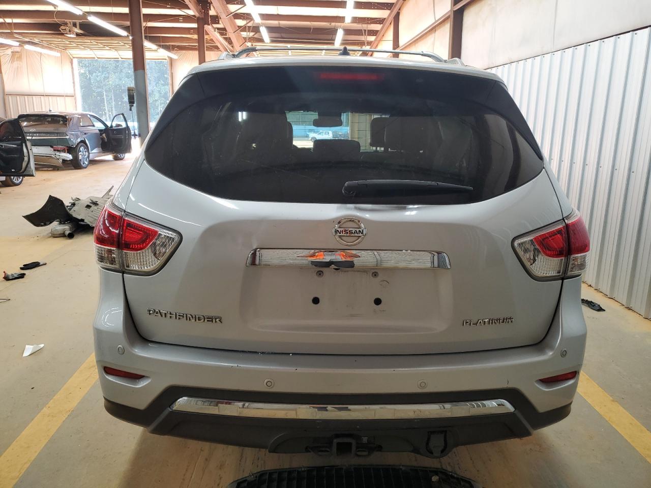 2013 Nissan Pathfinder S Gray vin: 5N1AR2MN9DC609082