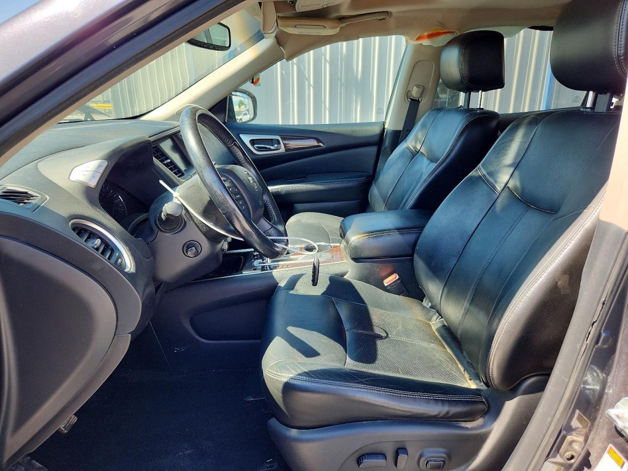 2013 Nissan Pathfinder S/sv/sl/platinum Gray vin: 5N1AR2MN9DC624682