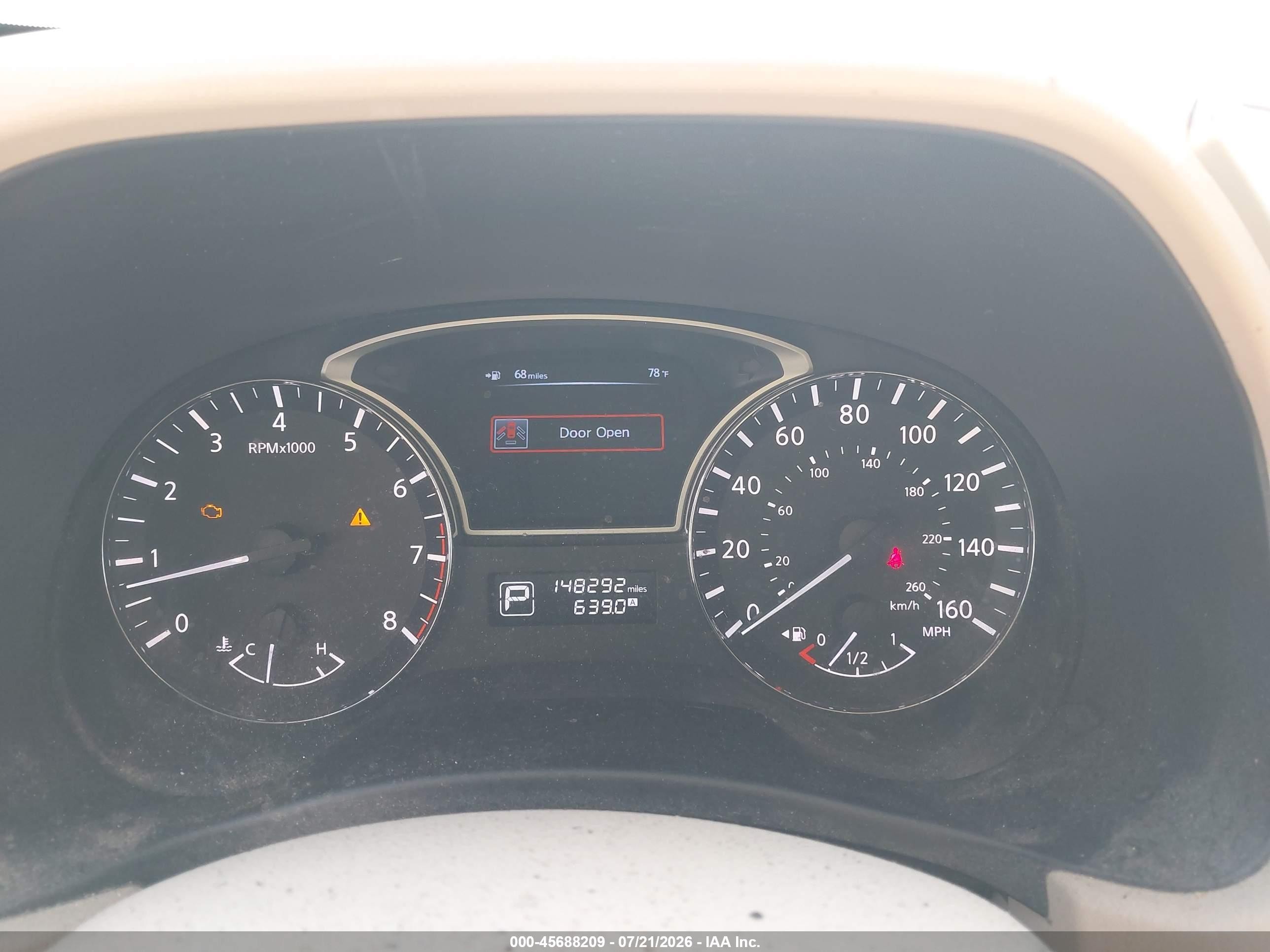 2013 Nissan Pathfinder Sv Gray vin: 5N1AR2MN9DC632992