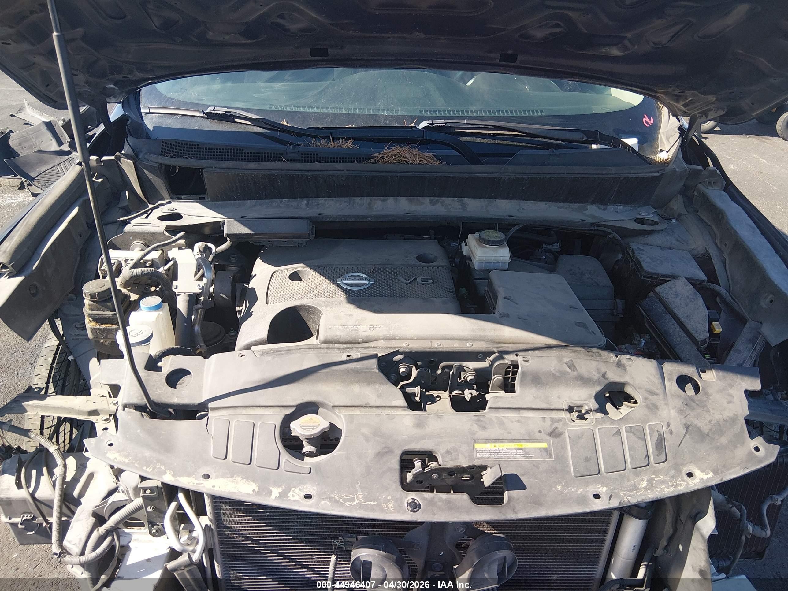 2013 Nissan Pathfinder Sv Blue vin: 5N1AR2MN9DC642406