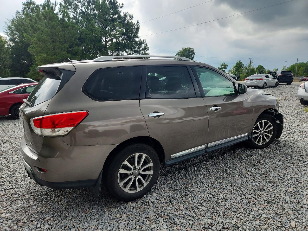 2013 Nissan Pathfinder S Tan vin: 5N1AR2MN9DC666849