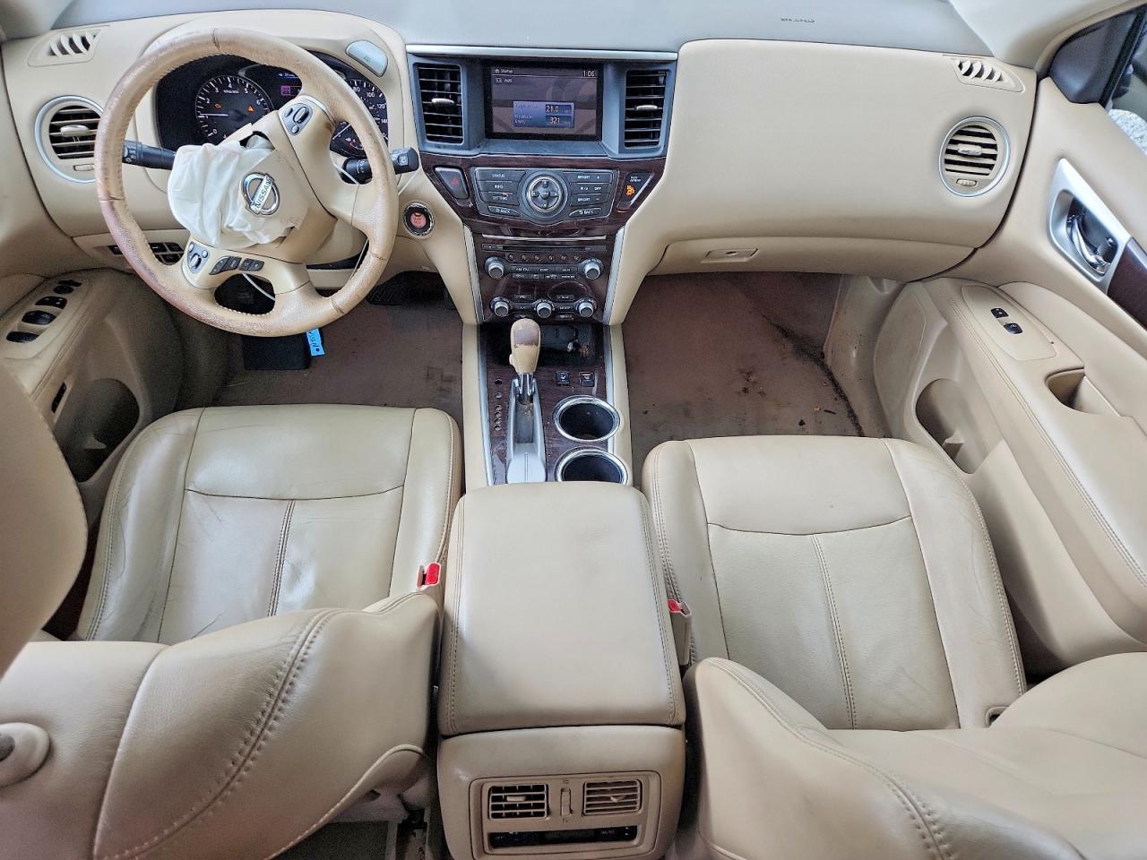 2013 Nissan Pathfinder S Tan vin: 5N1AR2MN9DC666849