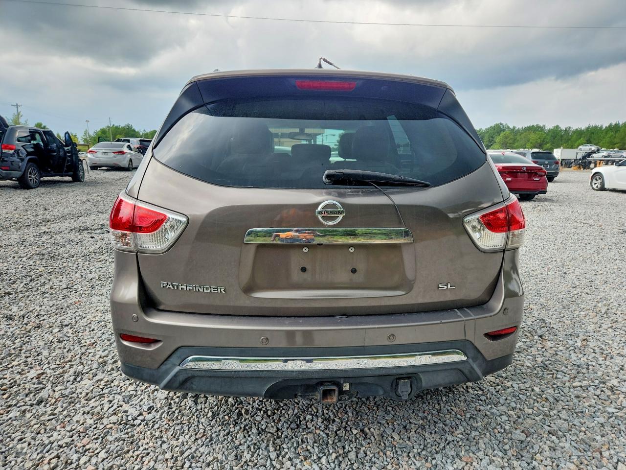 2013 Nissan Pathfinder S Tan vin: 5N1AR2MN9DC666849