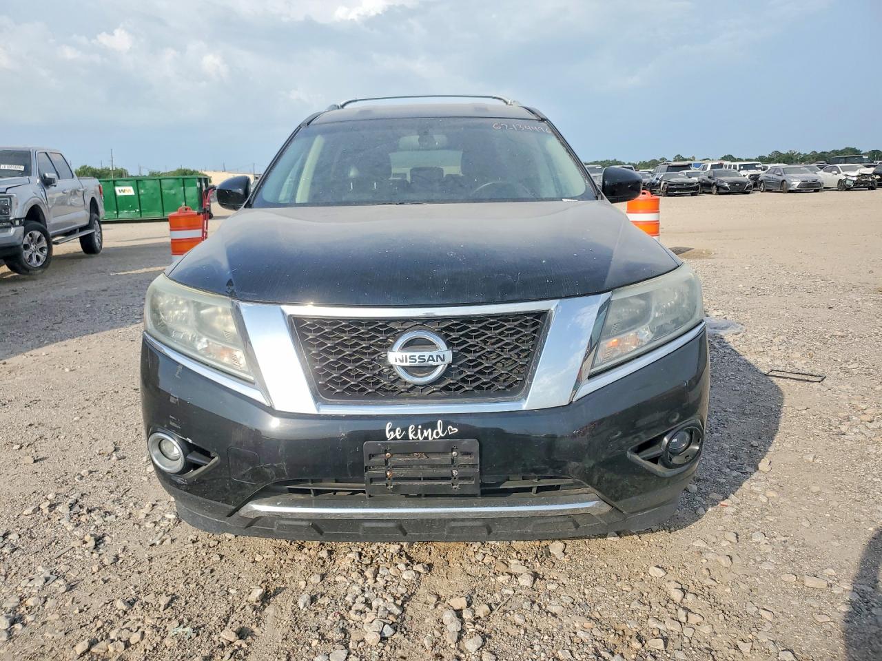 2013 Nissan Pathfinder S Black vin: 5N1AR2MN9DC669055