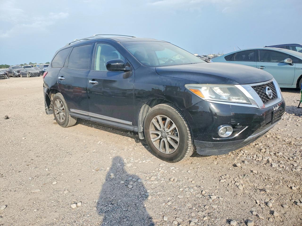 2013 Nissan Pathfinder S Black vin: 5N1AR2MN9DC669055