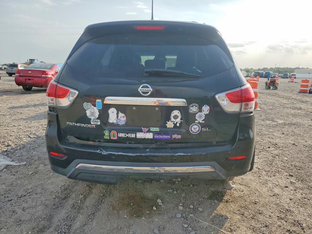 2013 Nissan Pathfinder S Black vin: 5N1AR2MN9DC669055