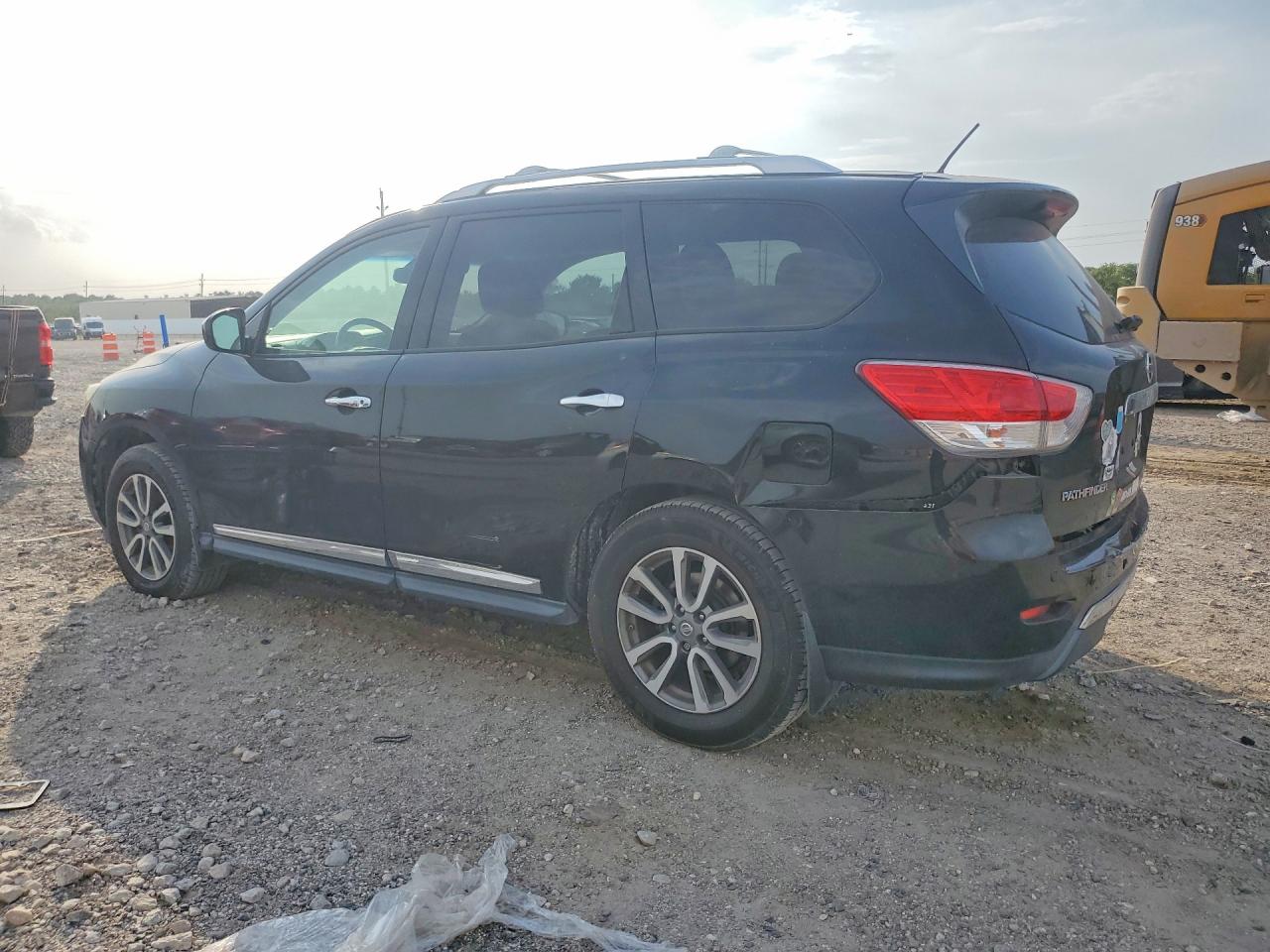 2013 Nissan Pathfinder S Black vin: 5N1AR2MN9DC669055