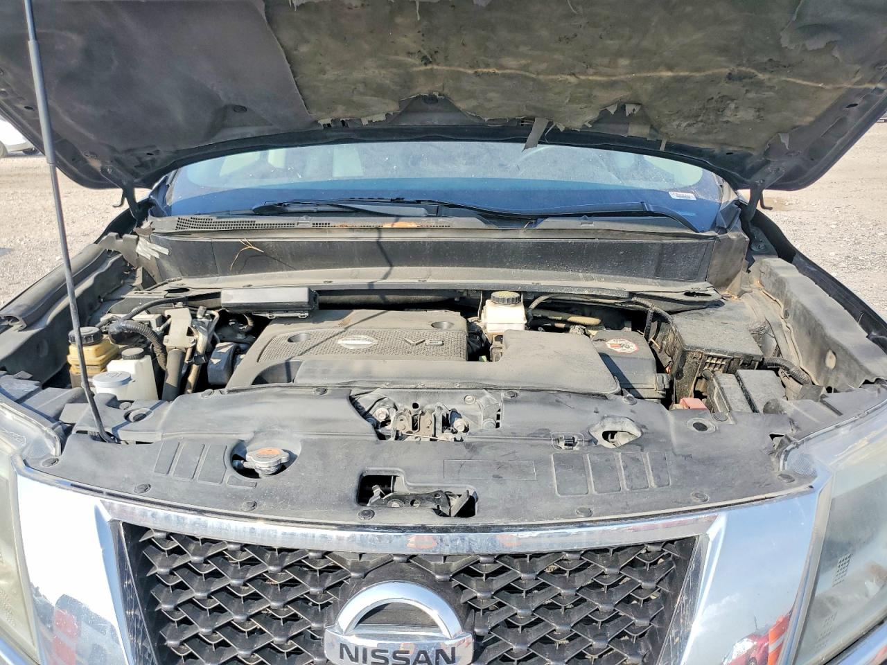2013 Nissan Pathfinder S Black vin: 5N1AR2MN9DC669055
