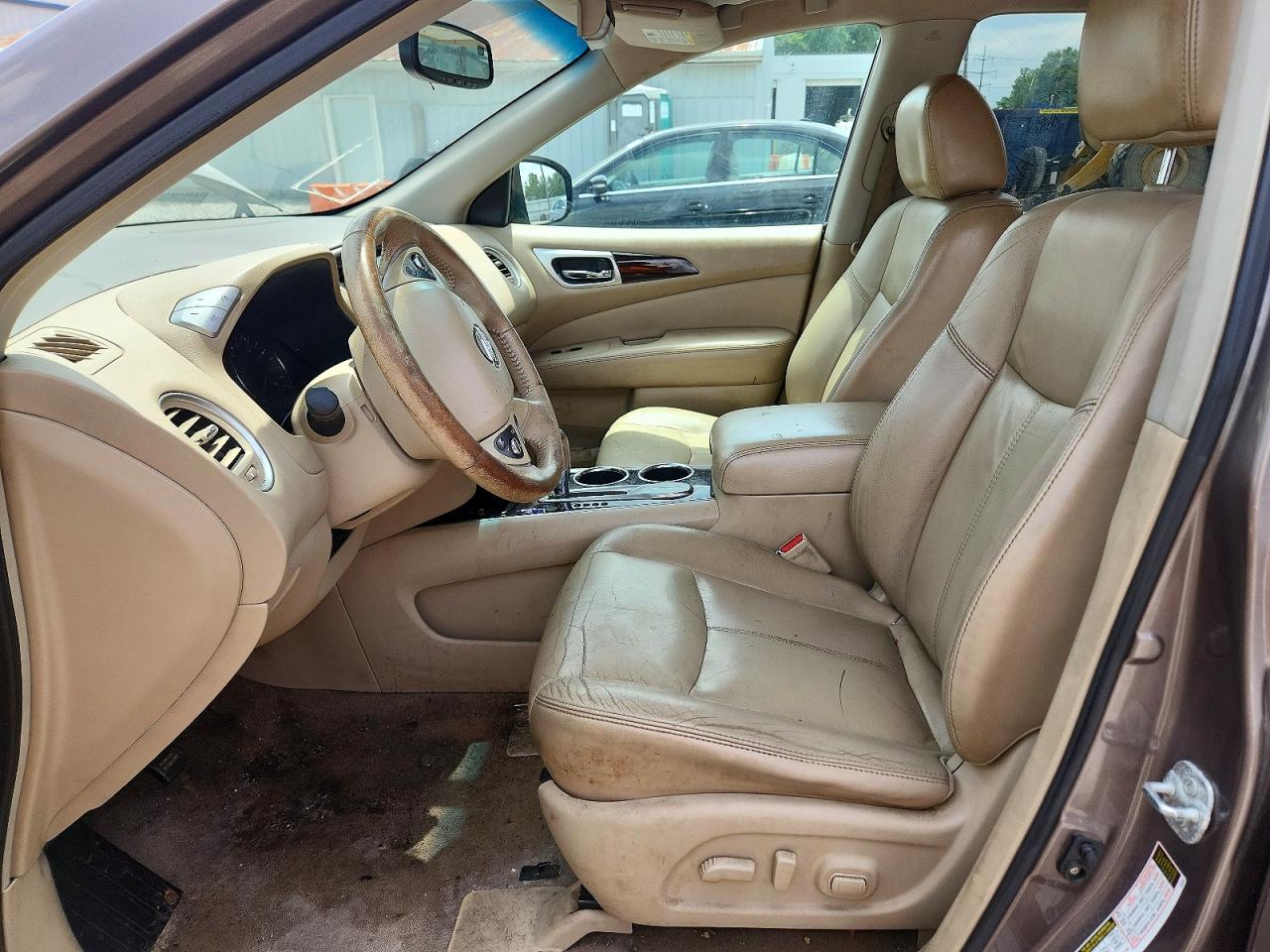 2013 Nissan Pathfinder S Gray vin: 5N1AR2MN9DC671288