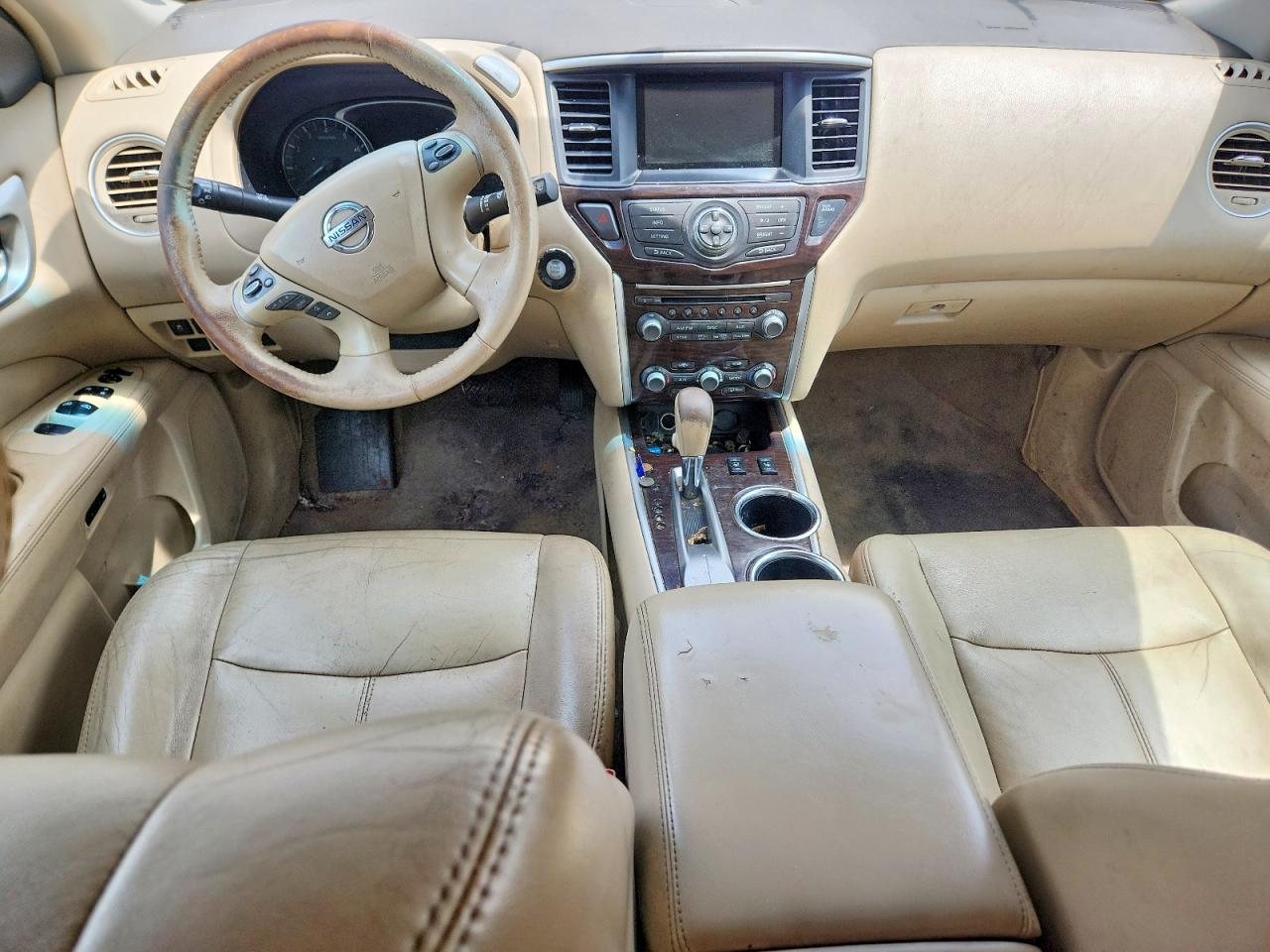 2013 Nissan Pathfinder S Gray vin: 5N1AR2MN9DC671288