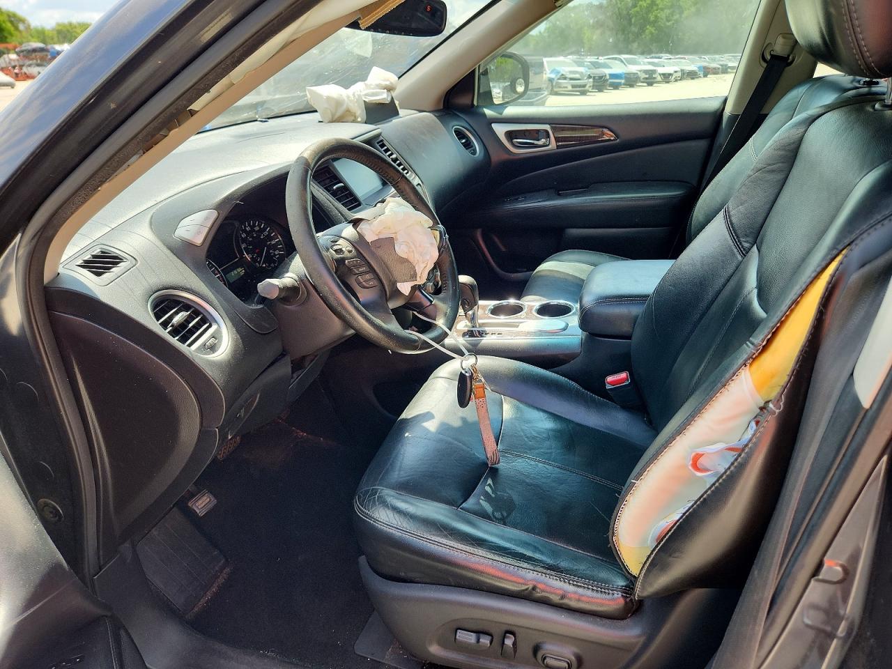 2013 Nissan Pathfinder S Gray vin: 5N1AR2MN9DC683800