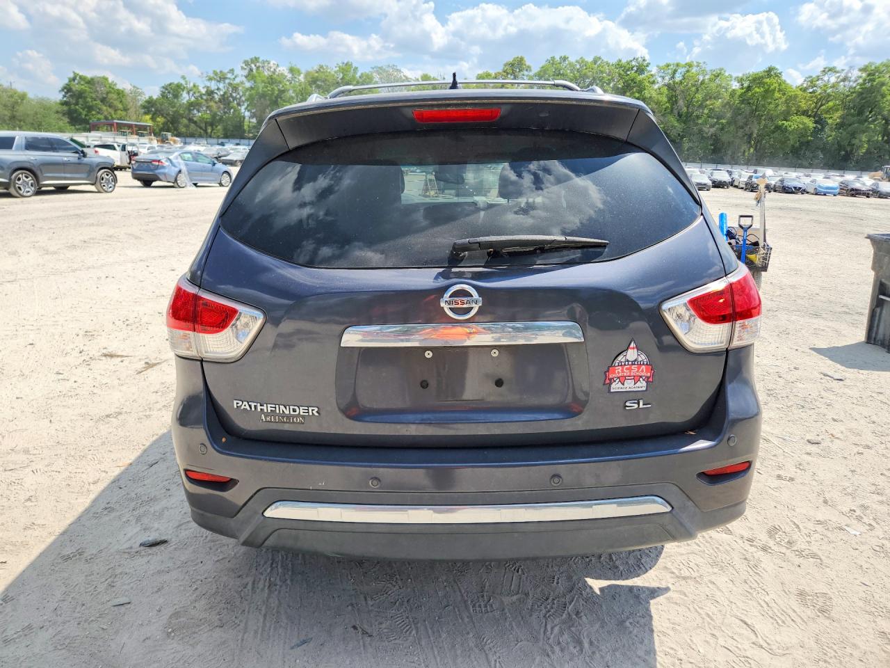 2013 Nissan Pathfinder S Gray vin: 5N1AR2MN9DC683800