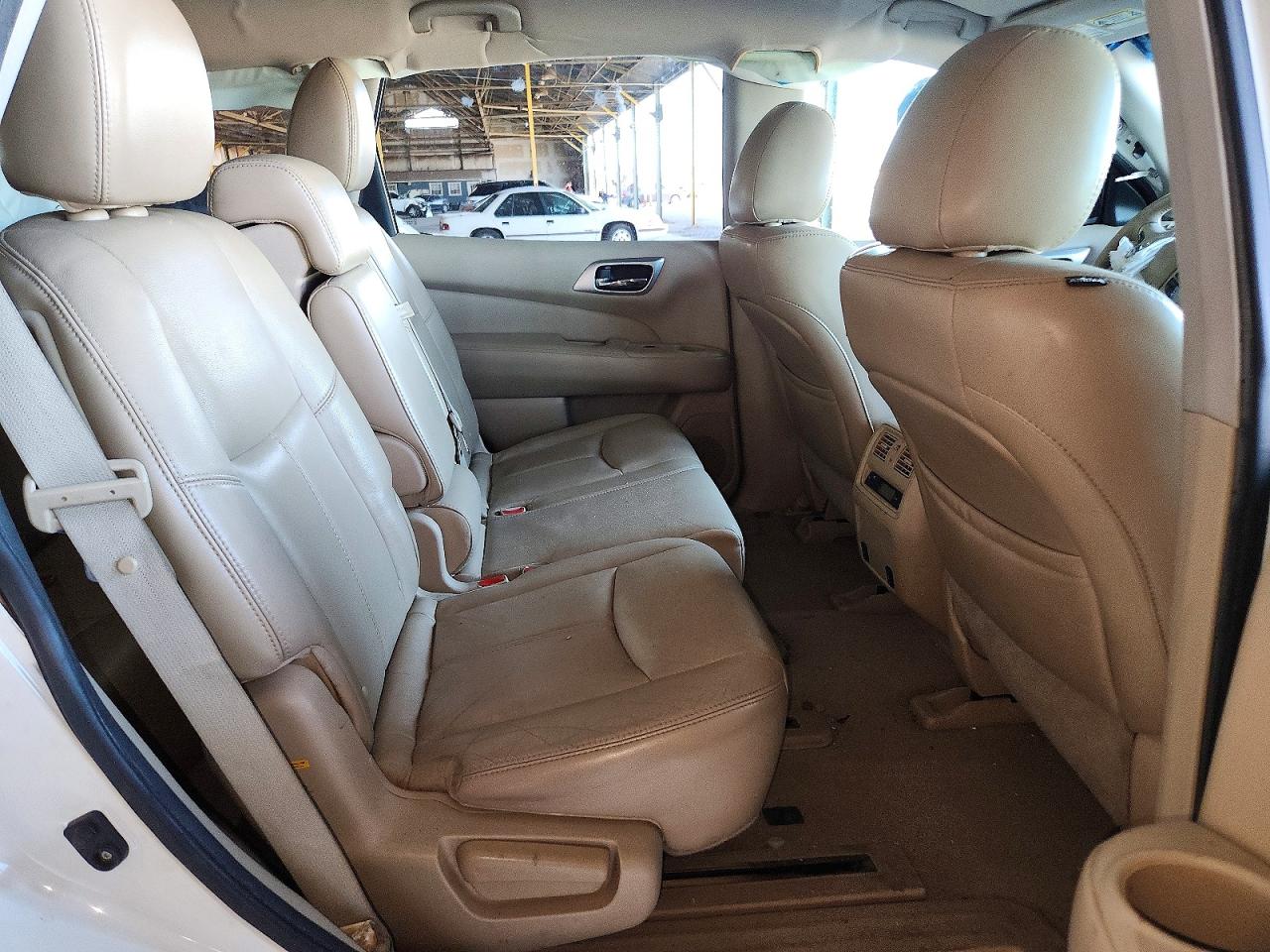 2014 Nissan Pathfinder Sl White vin: 5N1AR2MN9EC618768