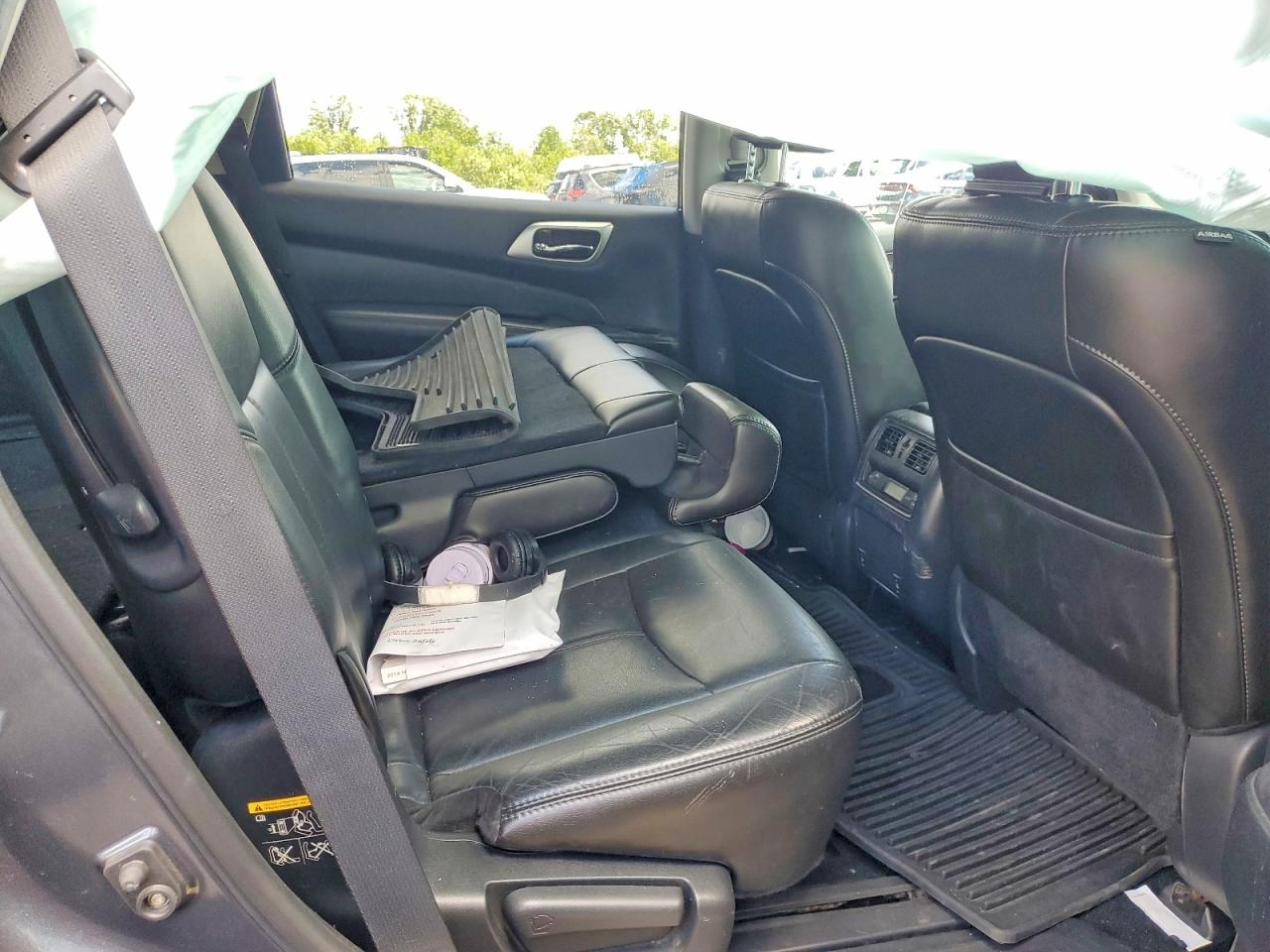 2014 Nissan Pathfinder S Gray vin: 5N1AR2MN9EC627602